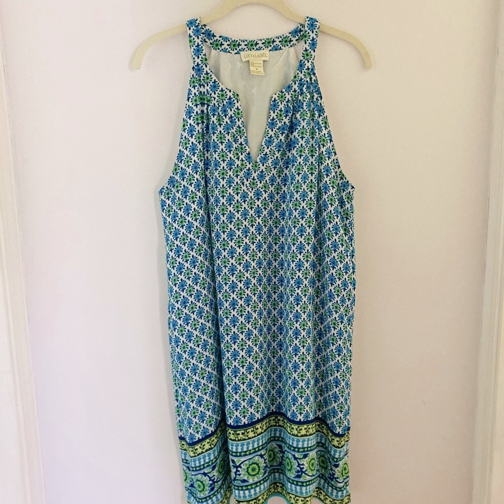 Lucy & Laurel Turquoise Dress